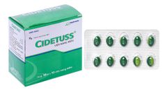 Cidetuss (Cetirizin5, Dextromethorphan15, Guaifenesin100)Imexpharm h100v