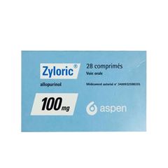 Zyloric 100 (Allopurinol 100mg.)