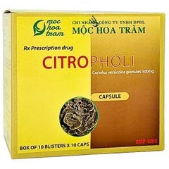 Thuốc Citropholi cốm vân chi 500mg, Hộp 100 viên
