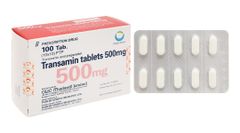Transamin 500mg ( 10 vỉ * 10 viên)