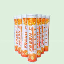 Viên Fresh C sủi vitamin C Multivitamin lọ 20 viên bổ sung vitamin C, tăng cường sức đề kháng