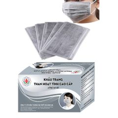 Khẩu trang y tế 4 lớp - XÁM - Khánh An
