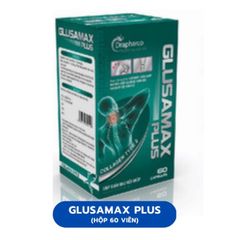 Glusamax Plus hộp 60 viên - Bổ sung dưỡng chất cho khớp, giảm đau mỏi và hỗ trợ phục hồi khớp