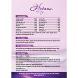 Viên nội tiết tố nữ Hetana Beaty bổ sung Glutahtione và Collagen - Điều hòa kinh nguyệt, chống lão hóa