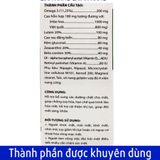 Viên uống bổ mắt LUTEIN OMEGA DH95A - giảm thoái hóa võng mạc, cận thị, loạn thị và đục thủy tinh thể - hộp 30 viên