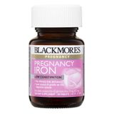 Blackmores Pregnancy Iron 30 Viên