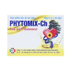 Viên Uống Giúp Giảm Cholesterol Phytomix-Ch 60 Viên