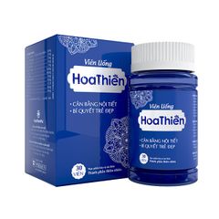 Viên Uống Hoa Thiên - Cân Bằng Nội Tiết, Bí Quyết Trẻ Đẹp