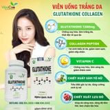 Viên uống trắng da Glutathione Collagen GH dưỡng da chuyên sâu