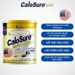 Sữa bột CaloSure gold Vitadairy ít đường, tăng cường sức khỏe tim mạch, hồi phục sức khỏe (900g)