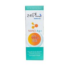 Xịt Vệ Sinh 24 Plus Nano Ag+