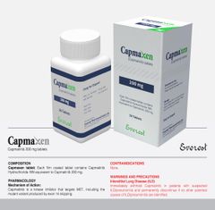 Capmaxen ( Capmatinib 200mg ) hộp 56 viên - EVEREST