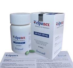 Velpanex ( Sofosbuvir 400mg và Velpatasvir 100mg ) hộp 28 viên - EVEREST