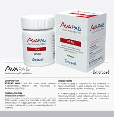 Avapag 20mg ( Avatrombopag 20mg ) hộp 28 viên - EVEREST