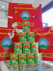 Combo 10 hộp nước yến sào nguyên chất Sarinest Nha Trang Khánh Hòa chất lượng thượng hạng - Vị chùm ngây Mita 25%