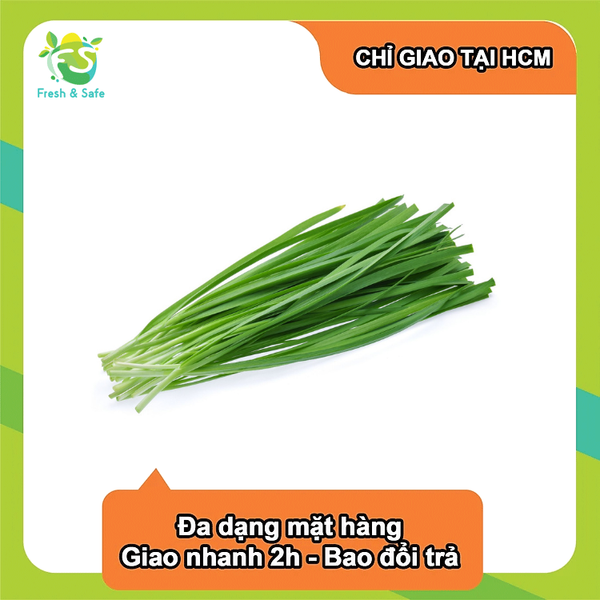  [Chỉ Giao HCM] Hẹ lá - 200gr 