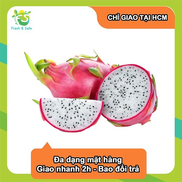 [Chỉ Giao HCM] Thanh long ruột trắng - 2kg 