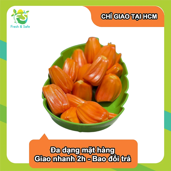 [Chỉ Giao HCM] Mít đỏ indo lột sẵn - 500g 