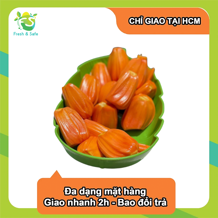  [Chỉ Giao HCM] Mít đỏ indo lột sẵn - 500g 