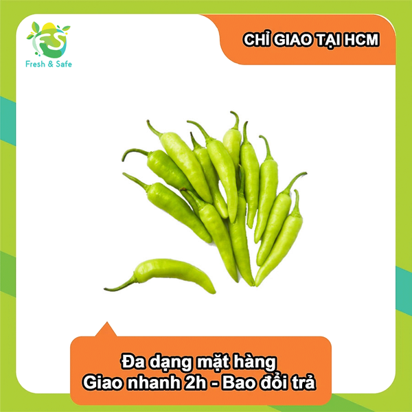  [Chỉ Giao HCM] Ớt sừng vàng/ Batri 