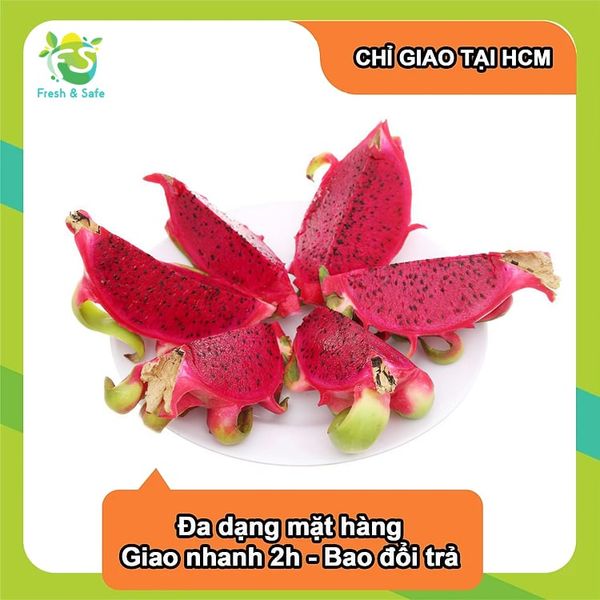  [Chỉ Giao HCM] Thanh long ruột đỏ - 2kg 