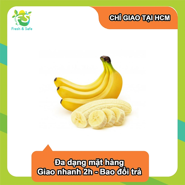  [Chỉ Giao HCM] Chuối Laba Đà Lạt - 500g 