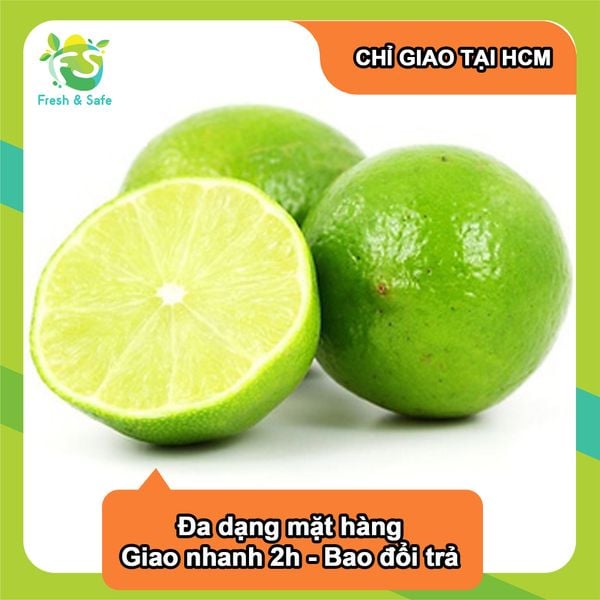  [Chỉ Giao HCM] Chanh không hạt - 3kg 