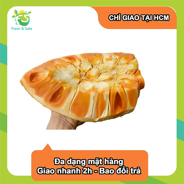  [Chỉ Giao HCM] Mít đỏ indo xẻ miếng - 1.5kg 
