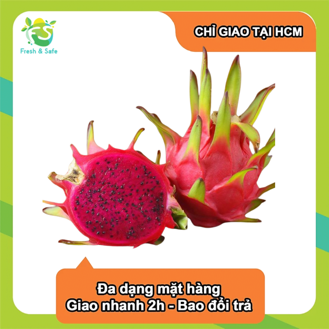  [Chỉ Giao HCM] Thanh long ruột đỏ - 2kg 