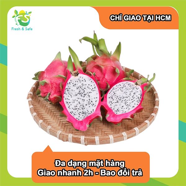  [Chỉ Giao HCM] Thanh long ruột trắng - 2kg 