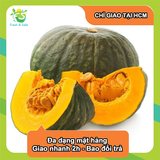  [Chỉ Giao HCM] Bí đỏ tròn xẻ miếng - 1kg 