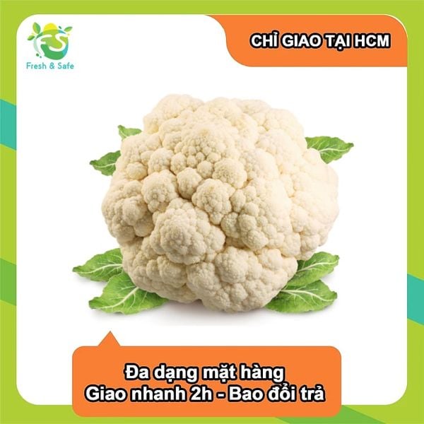  [Chỉ Giao HCM] Bông cải trắng - 600g/bông 