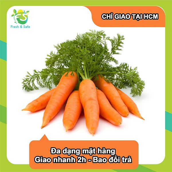  [Chỉ Giao HCM] Cà rốt - 1kg 
