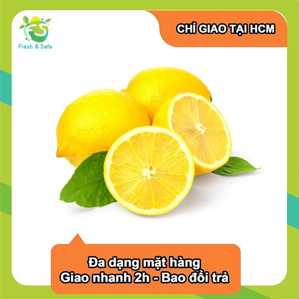  [Chỉ Giao HCM] Chanh vàng nhập khẩu - 500g 
