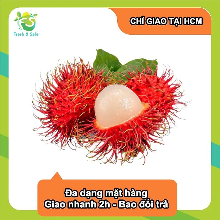  Chôm chôm thường - 1kg 