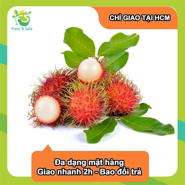  Chôm chôm thường - 1kg 