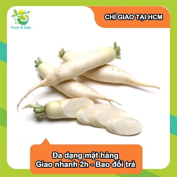  [Chỉ Giao HCM] Củ cải trắng 