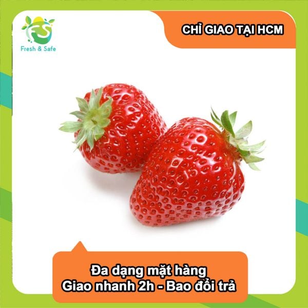  [Chỉ Giao HCM] Dâu tây Đà Lạt - Hộp 500g 
