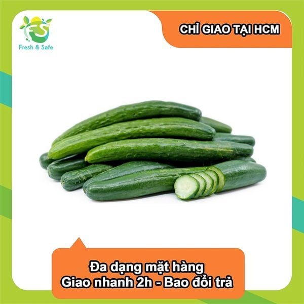  [Chỉ Giao HCM] Dưa leo Nhật - 500gr 