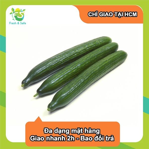  [Chỉ Giao HCM] Dưa leo Nhật - 500gr 
