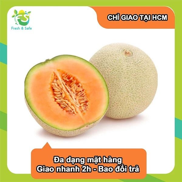  [Chỉ Giao HCM] Dưa lưới tròn 