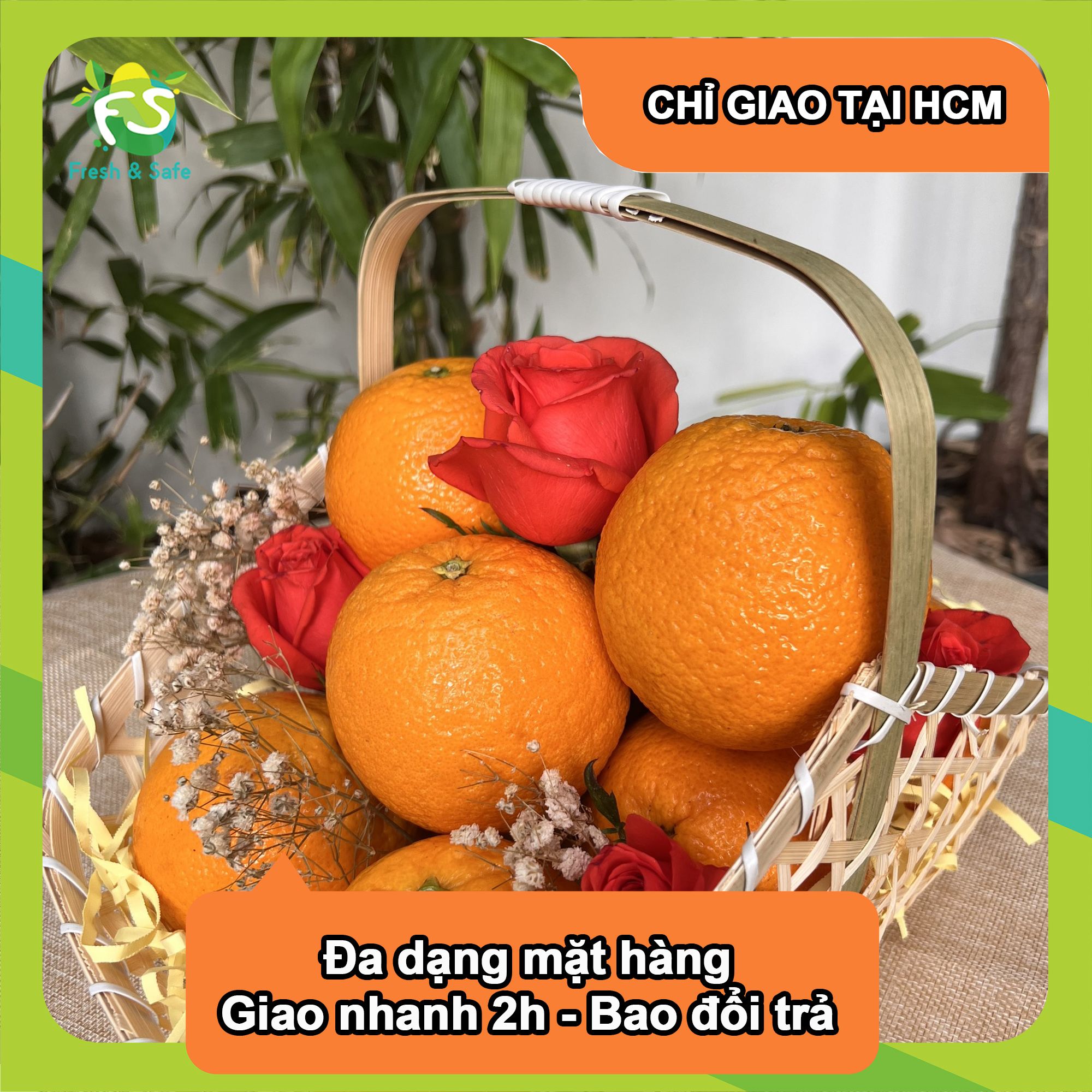  Giỏ Quà Trái Cây Tết Giáp Thìn - G1 