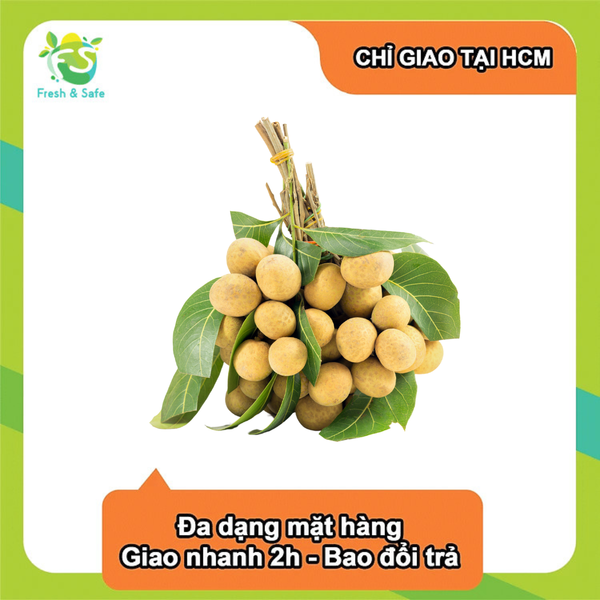  [Chỉ Giao HCM] Nhãn Thái chùm - 500g 