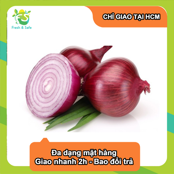  [Chỉ Giao HCM] Hành tây tím 