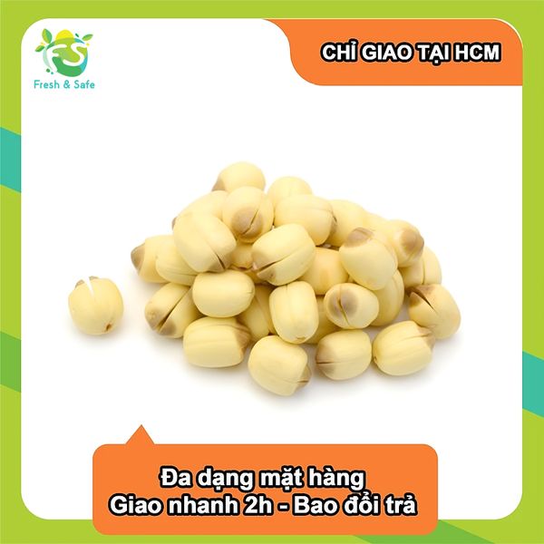  [Chỉ Giao HCM] Hạt sen tươi - 100g 