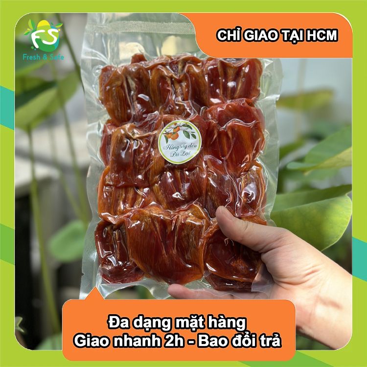  Hồng sấy dẻo Đà Lạt - 500gr 