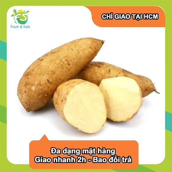  [Chỉ Giao HCM] Khoai lang trắng - 500g 