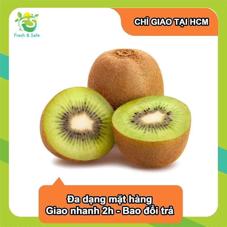  Kiwi xanh - 4 Trái 500gr 