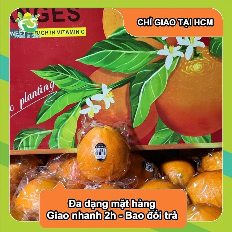  [Chỉ Giao HCM] Cam vàng kiếng Đài Loan - 3kg 