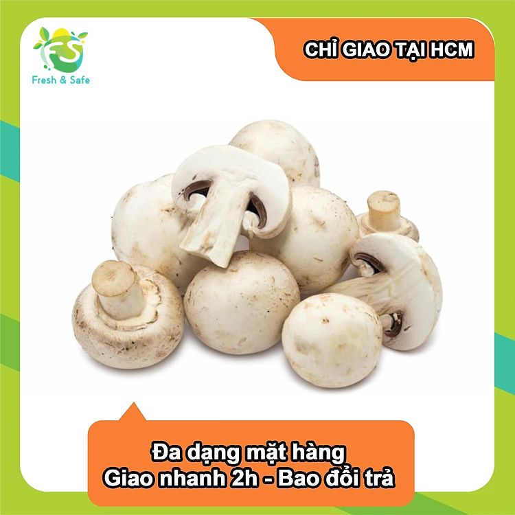  [Chỉ Giao HCM] Nấm mỡ - 200g 